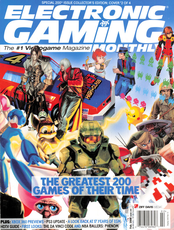 Electronic Gaming Monthly Issue 200 (Feb 2006) cover